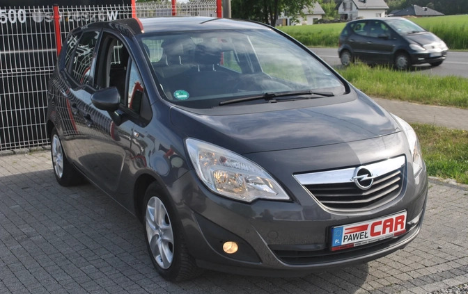Opel Meriva cena 22499 przebieg: 198765, rok produkcji 2010 z Prabuty małe 154